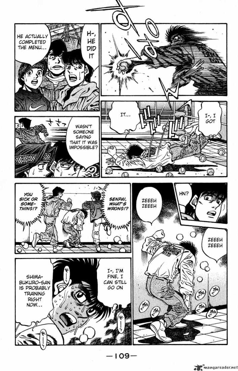 Hajime no Ippo: Fighting Spirit, Chapter 421 image 11